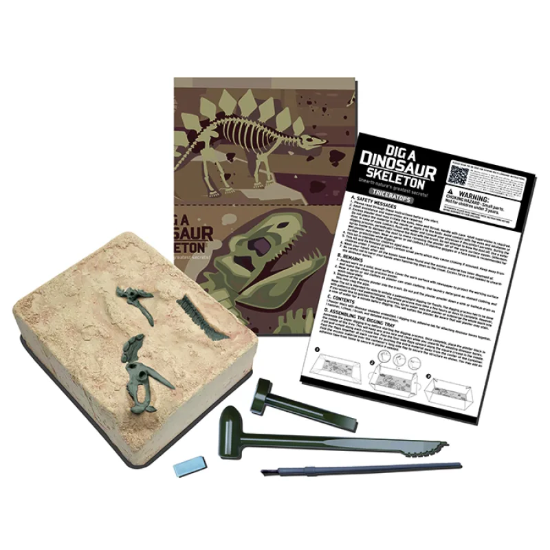 4M 4M Dinosaur skelet - Triceratops