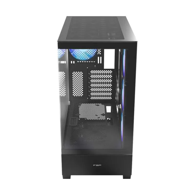 FSP M370-BA/Midi Tower/Transpar./Čierna (POC0000370)
