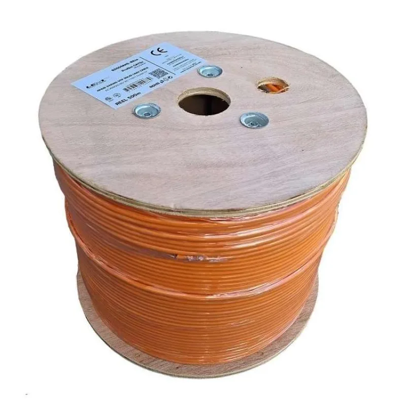 UTP kabel LEXI-Net Cat5E, drát, LS0H (B2ca s1a,d0,a1), oranžový, 500m, cívka (KLEXI65504AH5-B2ca)
