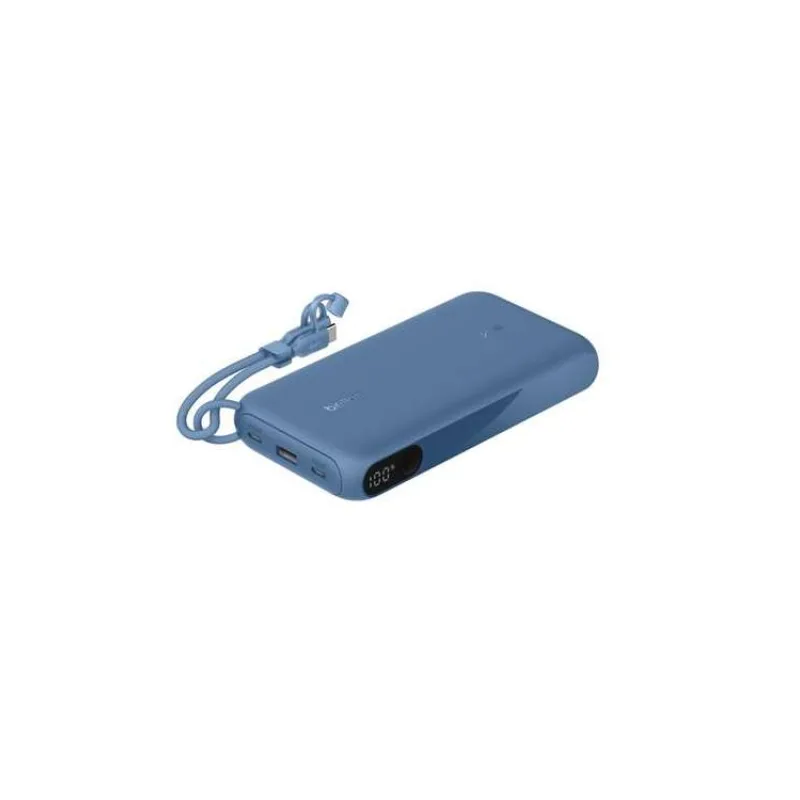 Belkin BOOST CHARGE™ USB-C Power Delivery PowerBanka s displejem, 20000mAh, 20W, modrá (BPB028hqBL)