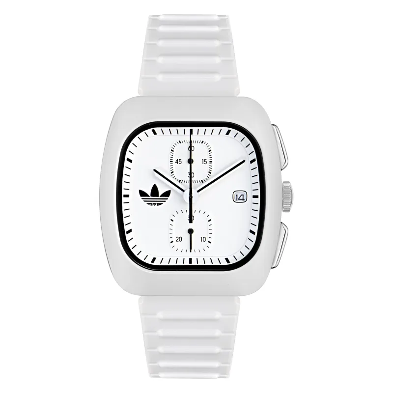 Adidas unisex Retro Wave Two Chrono hodinky štvorcové analógové AOSY24532