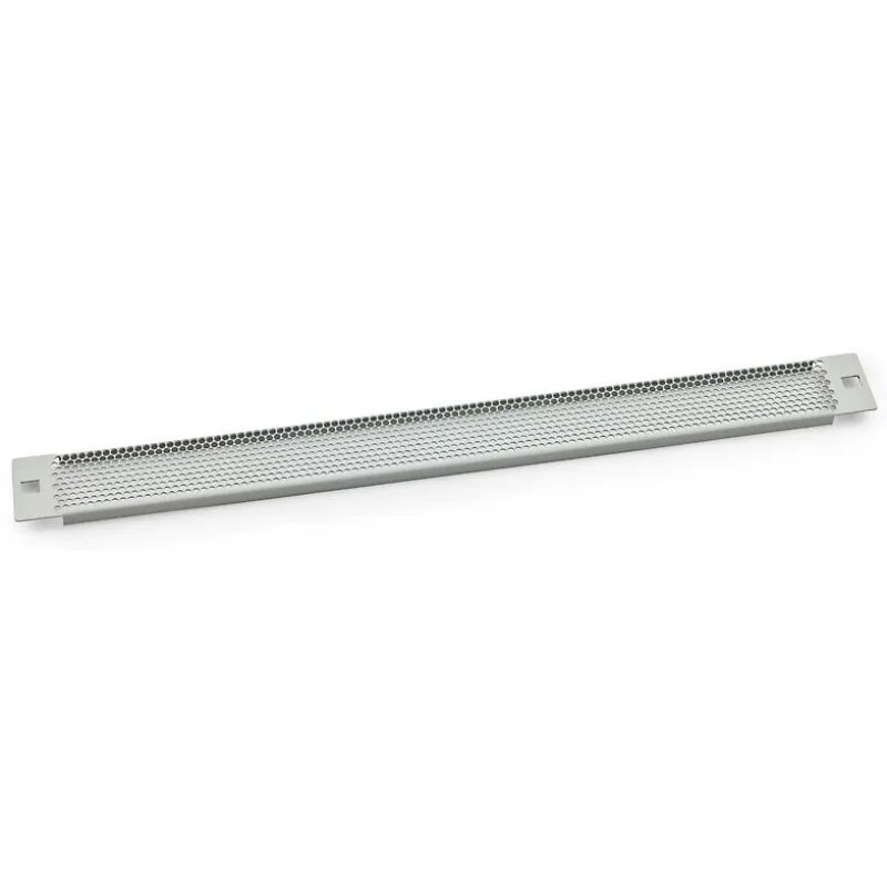 19" záslepka 1U plastový zámok, sito 75%-4mm RAB-ZP-X41-A1