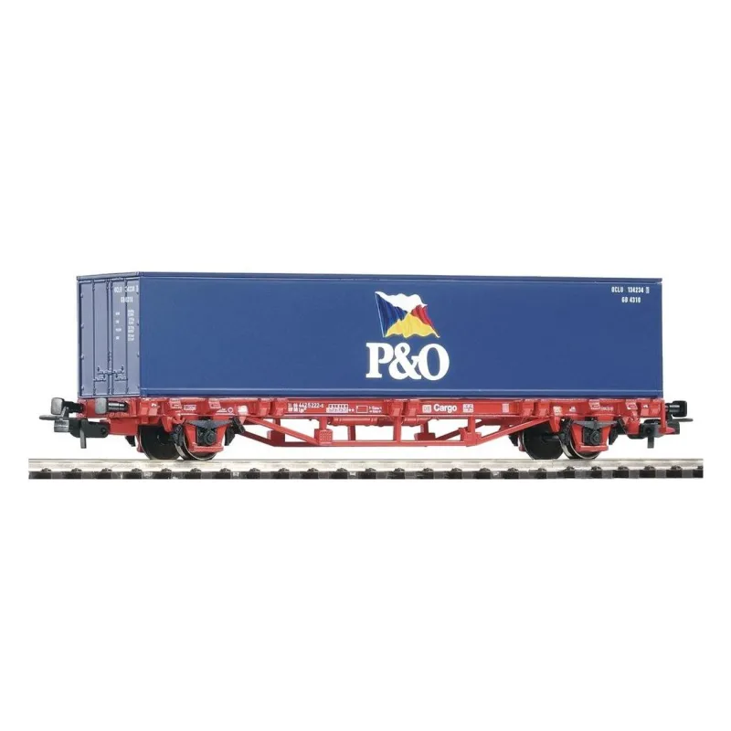 Piko Piko Plošinový vagón Lgs579 1x40ft kontajner P&O DB AG V - 57706
