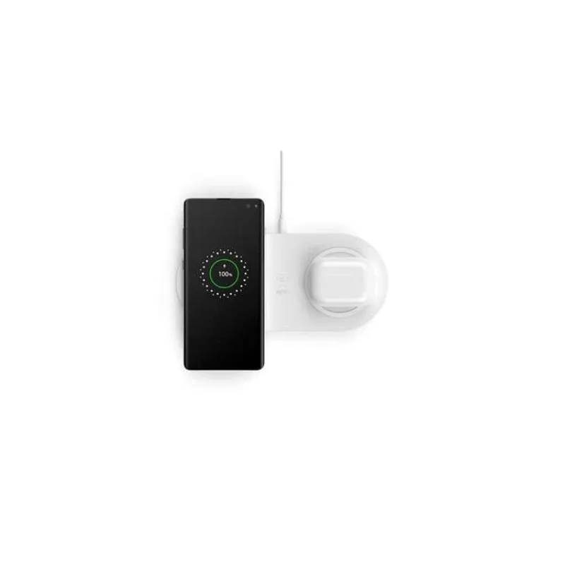 Belkin Boost Charge Dual Wireless Charging Pads 10W - White (WIZ002vfWH)