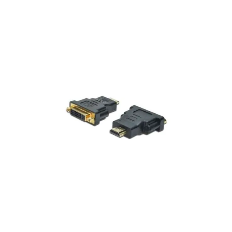 Digitus adaptér HDMI A samec / DVI(24+5) samice, černo/šedý (AK-330505-000-S)