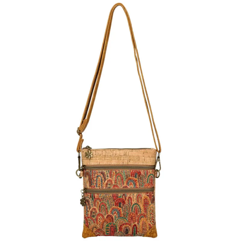 MELLIE MELY Korková ľahká malá crossbody dámska kabelka 85056 typ3