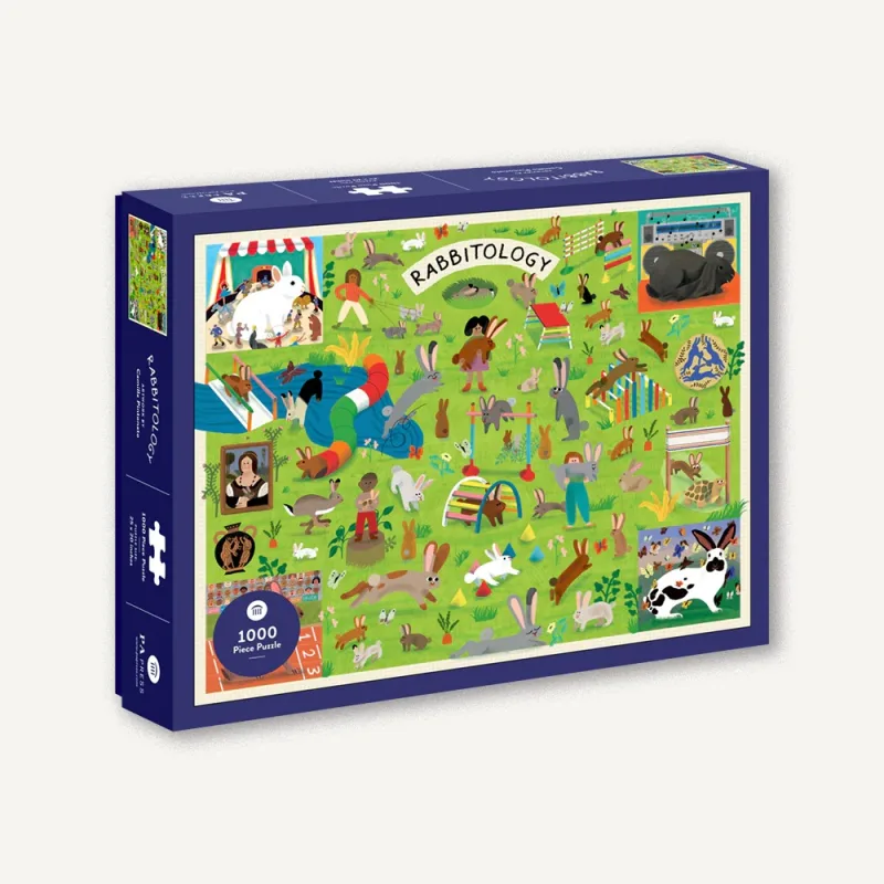 Chronicle Books Chronicle Books Puzzle Králikológia 1000 dielikov