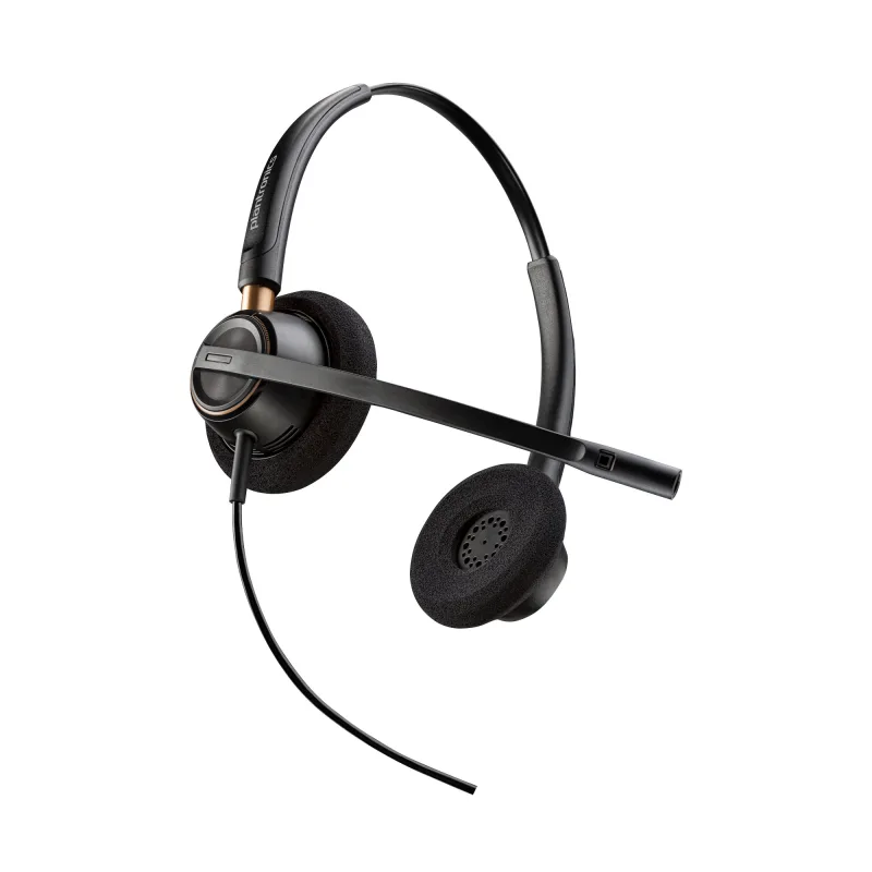 Poly EncorePro 525 Microsoft Teams Certified Stereo with USB-A Headset…