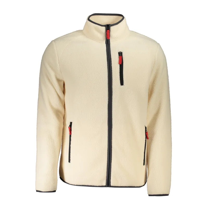Pánska Mikina so zipsom NORWAY 1963 - Bežová Farba: Bežová, Veľkosť: 2XL
