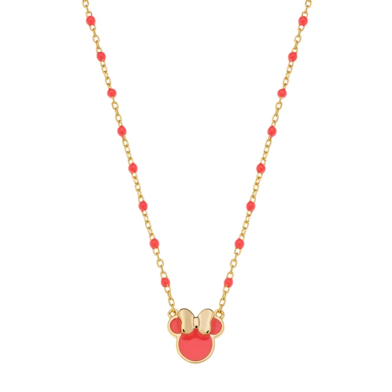 Detský náhrdelník Disney Minnie strieborný NS00056YL-157.CS