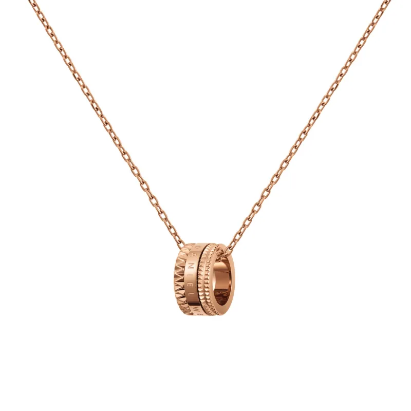 Daniel Wellington Náhrdelník Elevation Rose Gold DW00400194