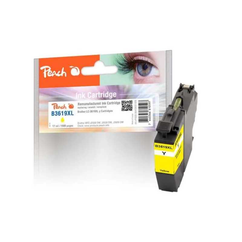 PEACH kompatibilní cartridge Brother LC-3619 XL yellow, 17ml (321826)