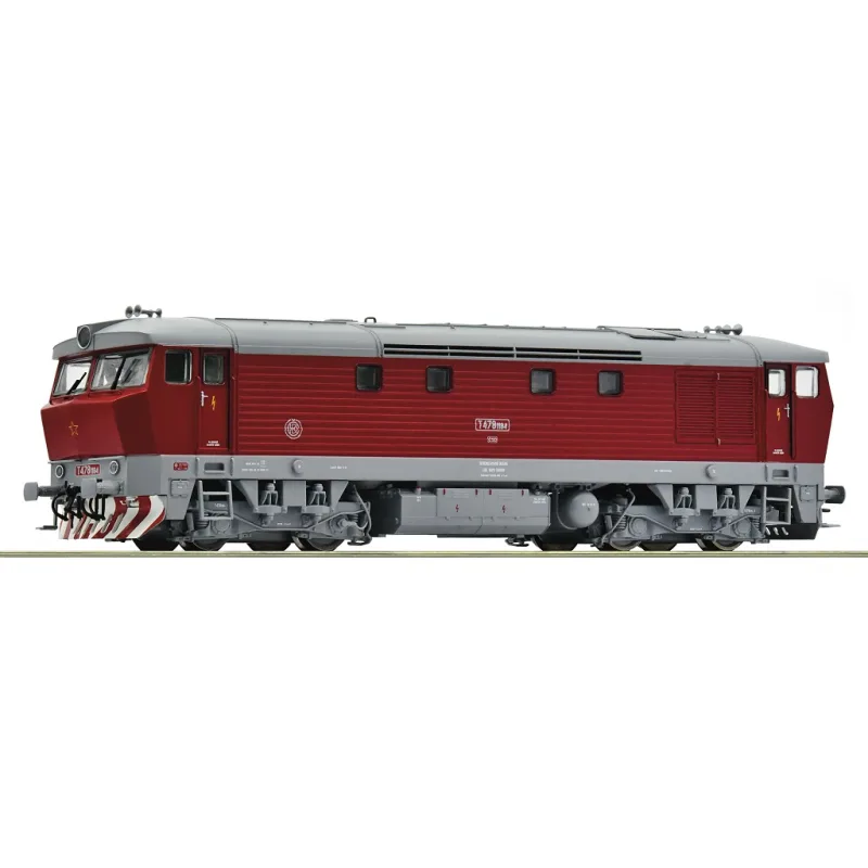 Roco Dieselová lokomotíva T 478 1184 Bardotka ČSD - 7300028
