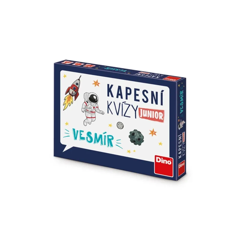Dino Dino Vreckové kvízy JUNIOR Vesmír