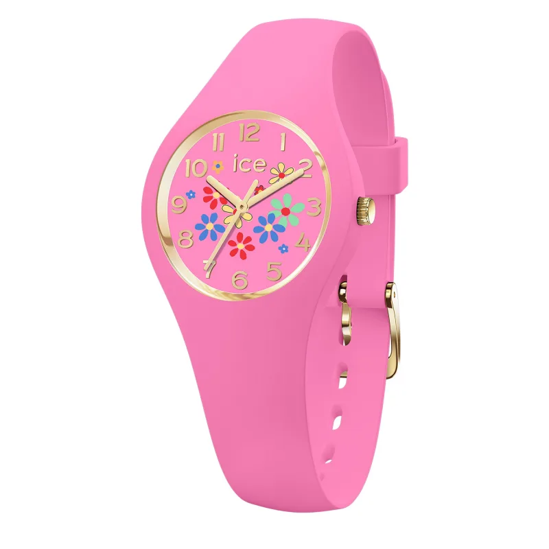 Ice-Watch Ľadové hodinky Flower dámske hodinky ružové 021731