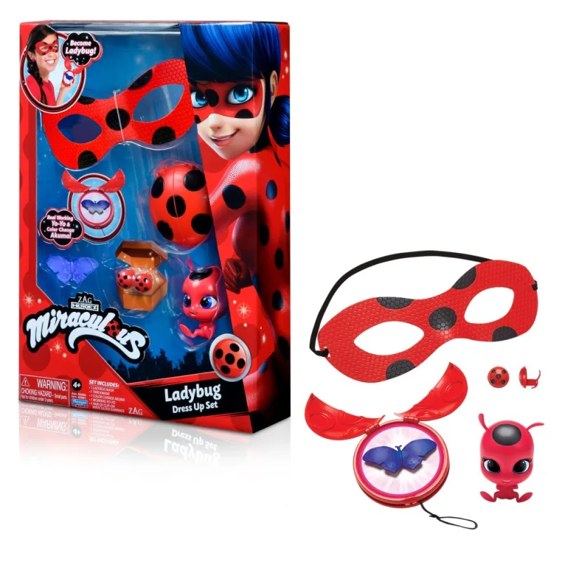 Miraculous: Lienka a Čierny kocúr - maska Lienky