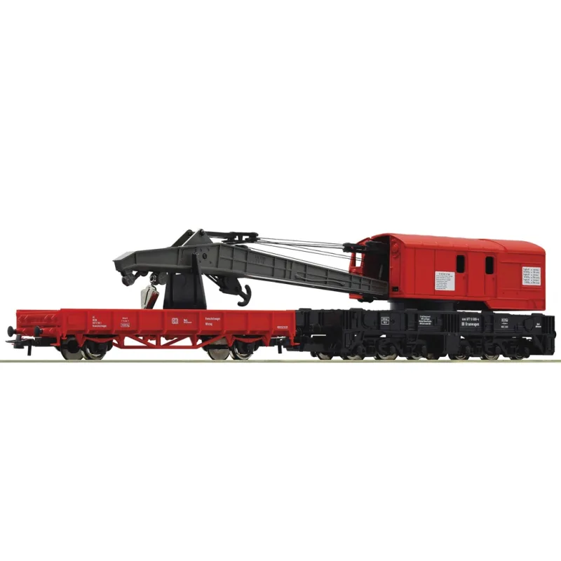 Roco Roco Žeriavový vagón s ochranným vagónom, DB AG - 56240