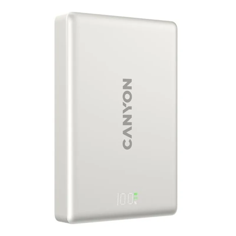 Canyon OnPower 511, Powerbank, 10.000 mAh, 20W USB-C, MagSafe 15W…