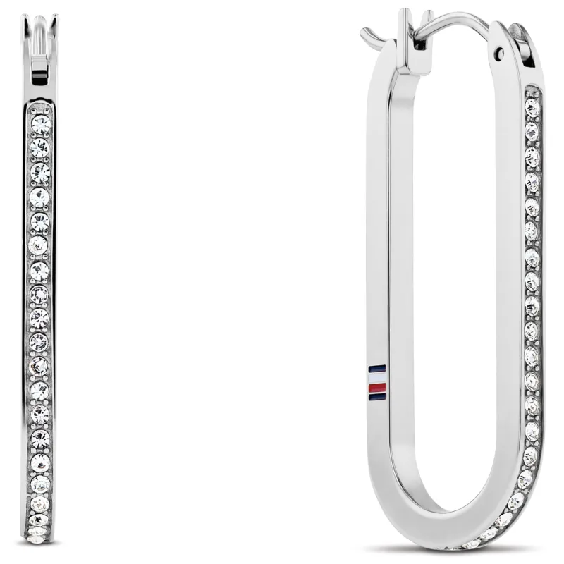 Dámske Náušnice TOMMY HILFIGER DÁMSKE 2780865 (3CM )