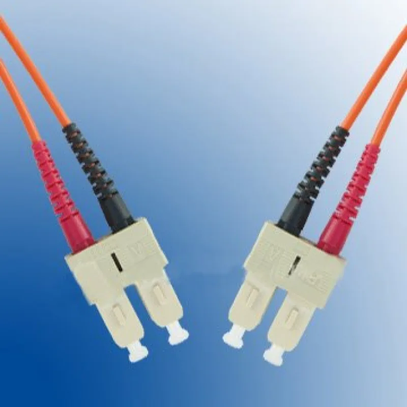 Optický kábel duplex MM 50/125, SC/SC, OM2, 2m PATCHOP-50/SC-SC-2M