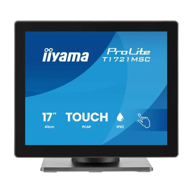 17" iiyama T1721MSC-B3: PCAP, 10P, HDMI, repro (T1721MSC-B3)