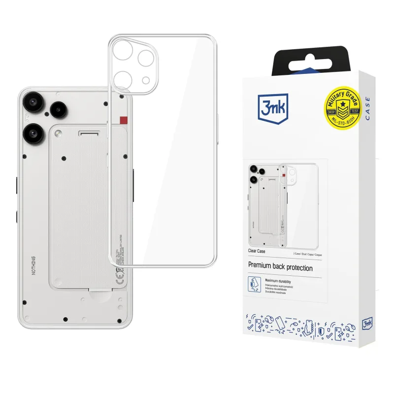 3mk ochranný kryt Clear Case pro Nothing Phone (3a) Lite 5903108749633