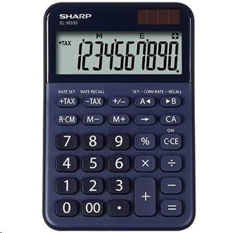 SHARP kalkulačka - ELM335BBL - černá SH-ELM335BBL