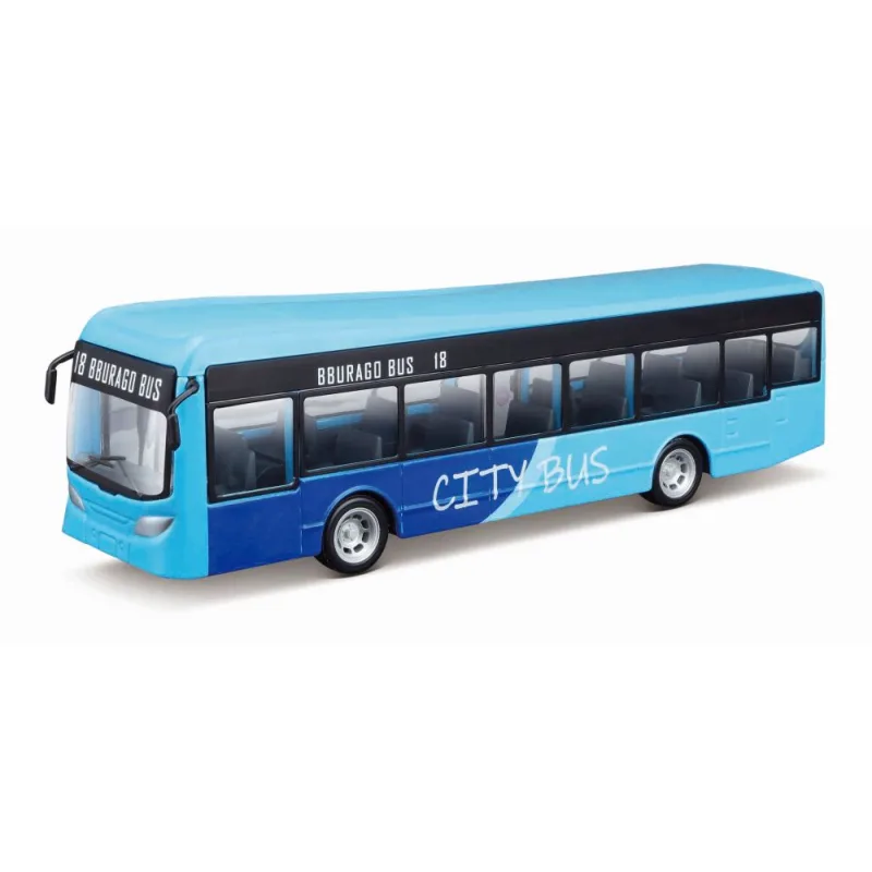 Bburago Bburago ASST City Bus and City Trams 4 druhy (12ks)