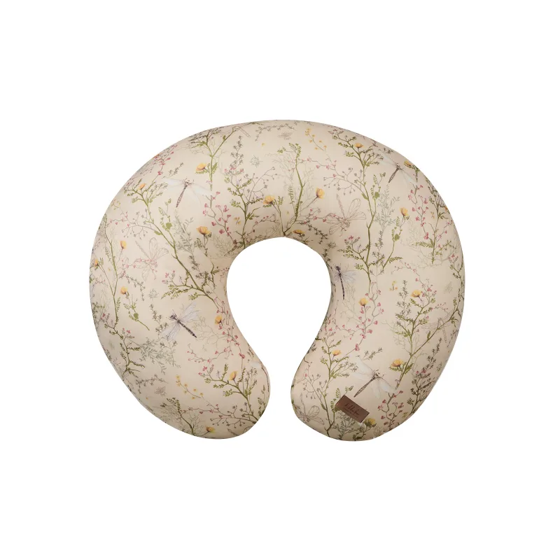 KikkaBoo Dojčiaci vankúš Secret Garden Beige