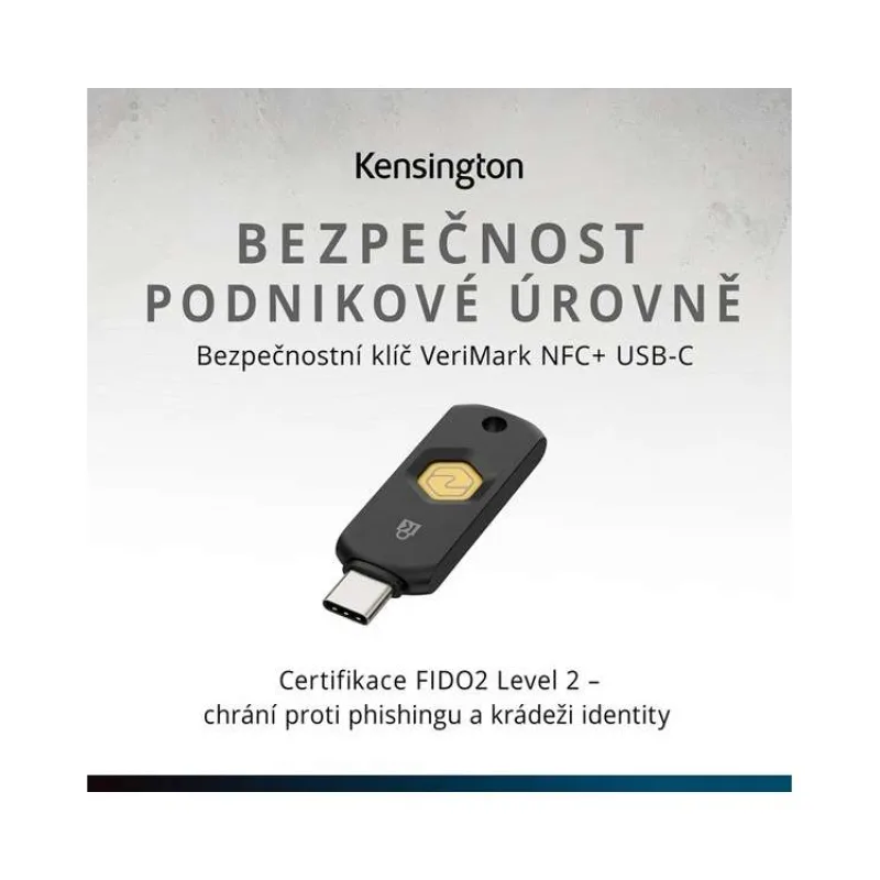 Kensington VeriMark NFC+ Security Key - USB-C (K64739WW)