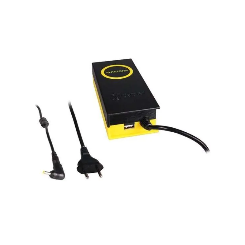 PATONA napájecí adaptér k ntb/ 19,5V/4,7A 90W/ konektor 4x1,7mm/ + výstup USB/ délka kabelu 2,4 m (PT2620)