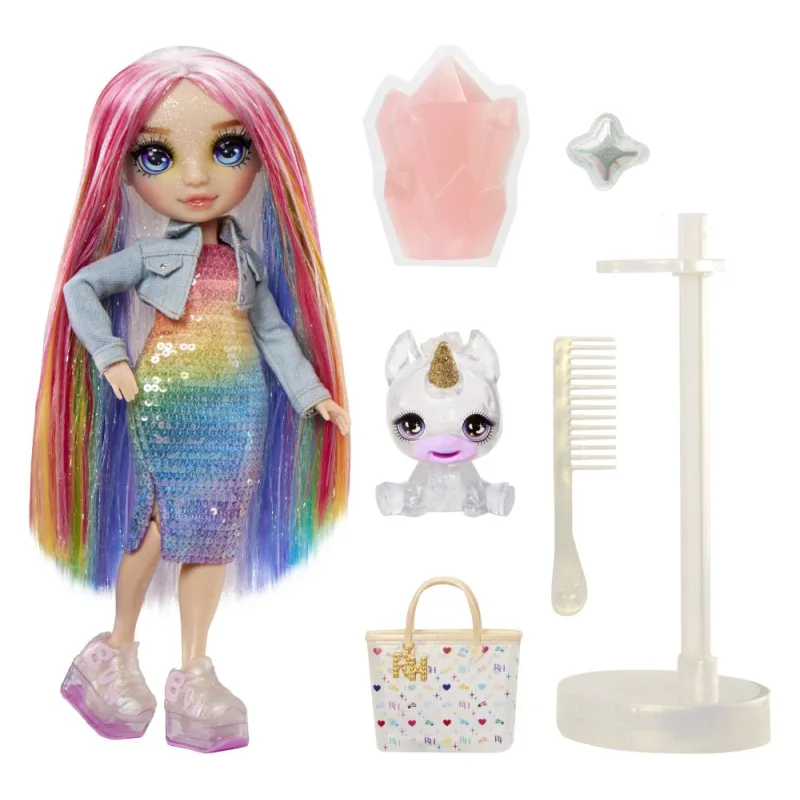 Rainbow High Fashion bábika so zvieratkom - Amaya Raine