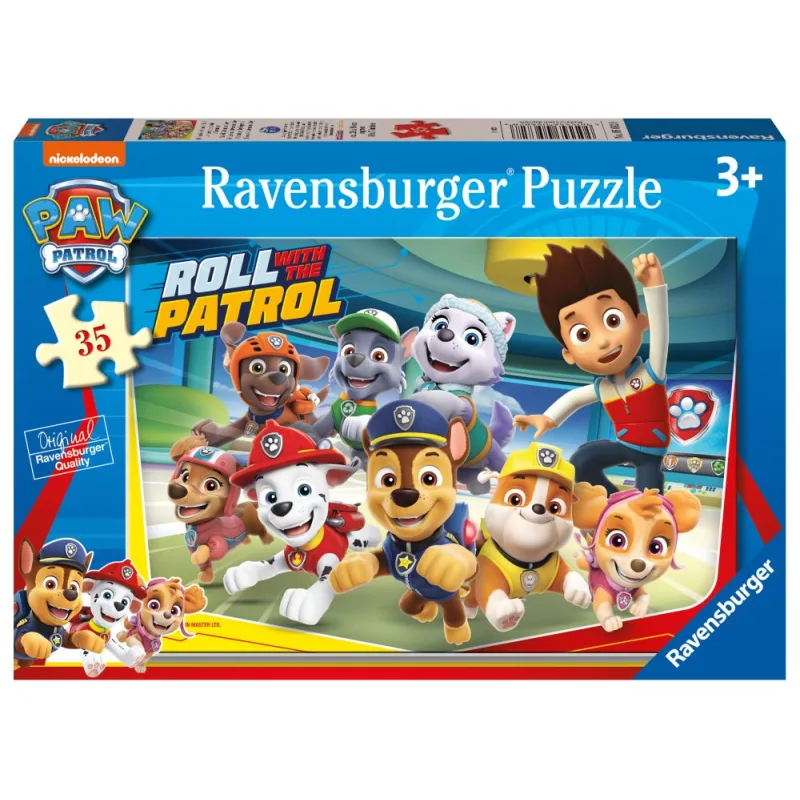 Ravensburger Labková patrola: Silná jednotka 35 dielikov