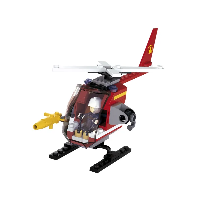 Sluban Sluban Hasiči M38-B0622D Helikoptéra