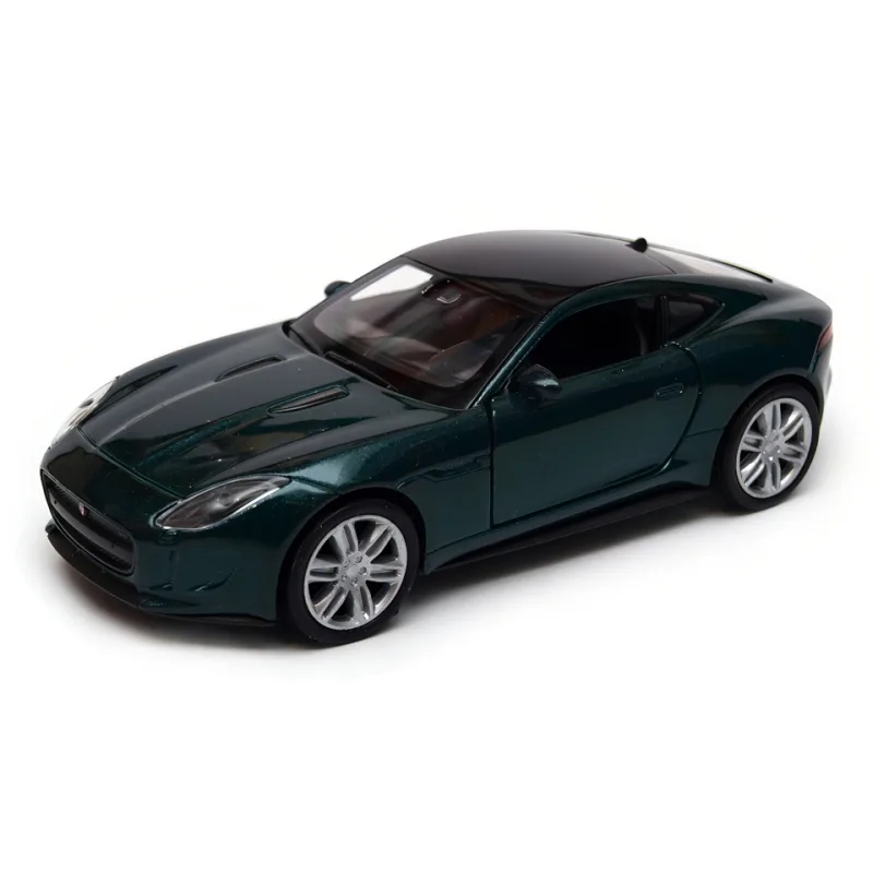 Welly Welly Jaguar F-Type Coupe 1:34 tmavo zelený