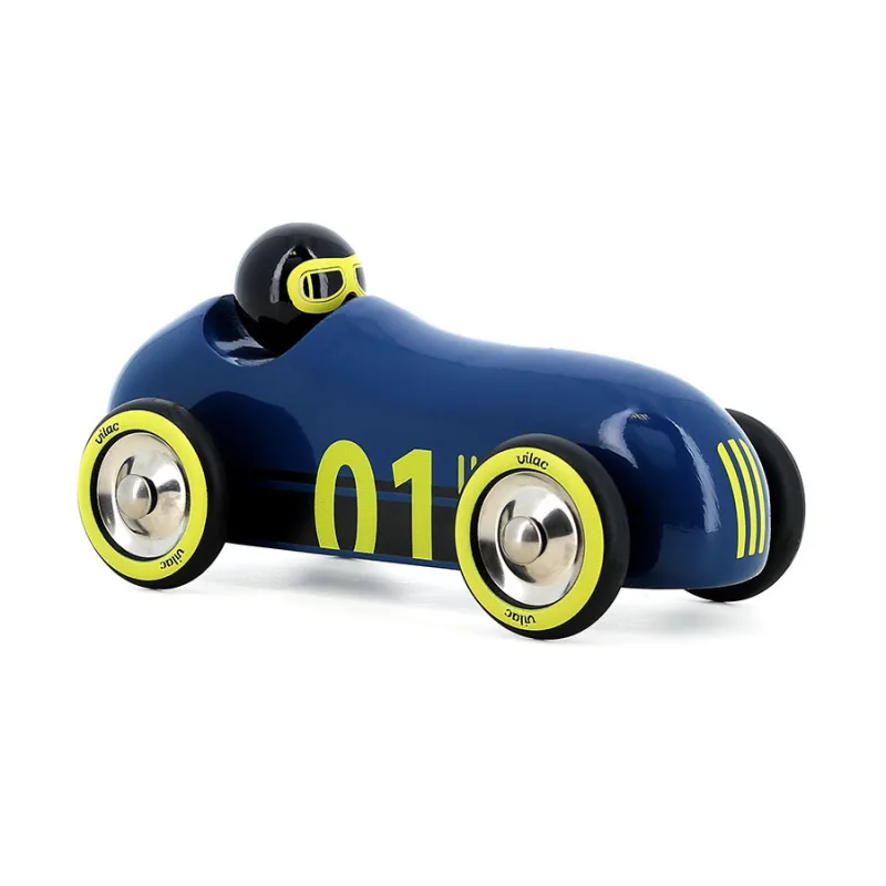 Vilac Vilac Drevené auto Old Sport Compet tmavo modré