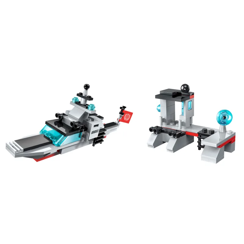 Qman Qman Aircraft Carrier 1406-6 Lightning Chariot 2v1
