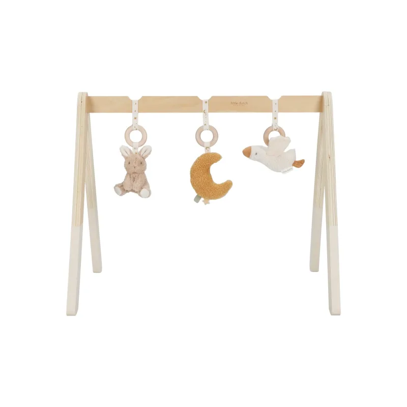 Little Dutch Drevená hrazdička Newborn Naturals