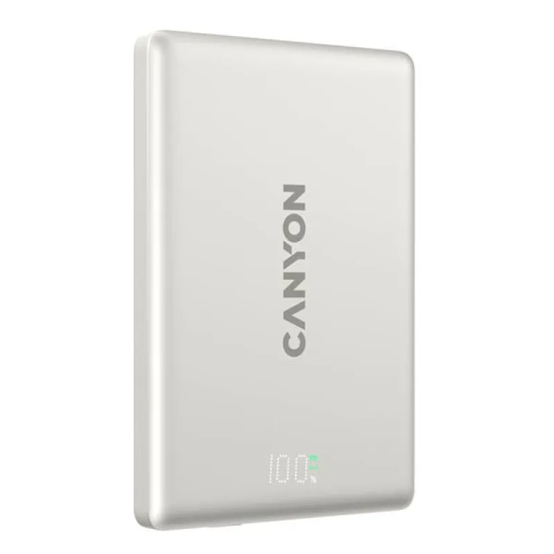 Canyon OnPower 500, Powerbank, 5.000 mAh, MagSafe, 20W USB-C, 15W…