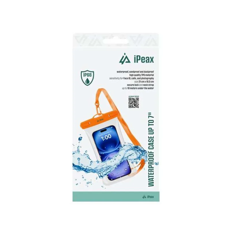 VODOTESNÉ PÚZDRO 7'' ORANŽOVÉ (90010143)