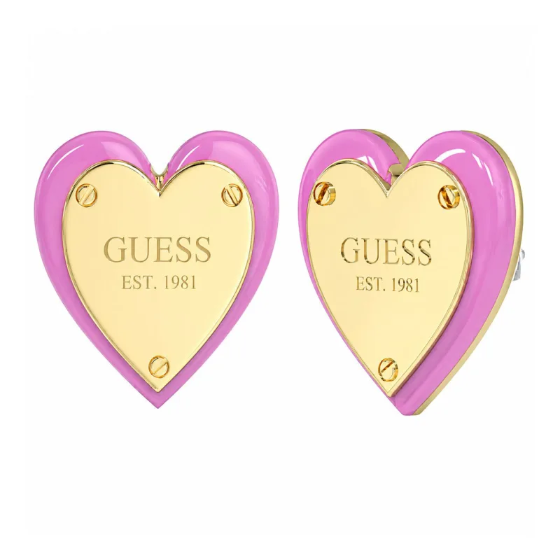 Dámske Náušnice GUESS JUBE04207JWYG (2CM )