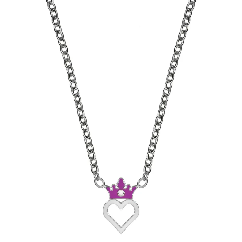 Detský náhrdelník Disney Princezná oceľ N600626RWL-157.CS