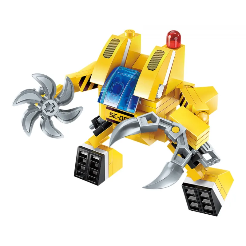 Qman Qman The Legend Of Chariot 1408-7 Robot Ninja