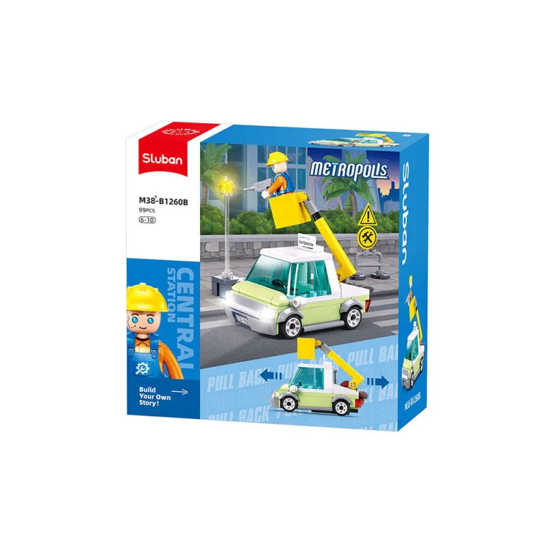 Sluban Sluban Metropolis M38-B1260B Opravárske auto