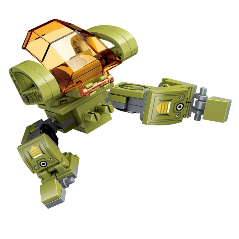 Qman Qman Thunder Expedition Battle Car 1415-7 Stroj Berserker