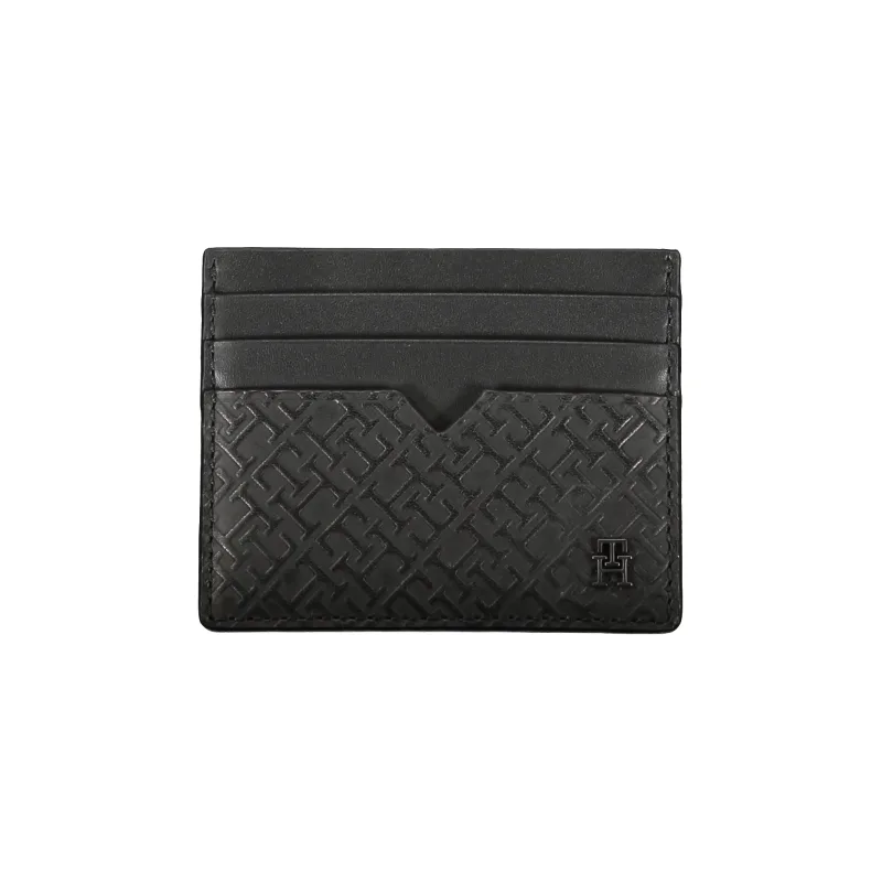 Pánska Peňaženka TOMMY HILFIGER - Čierna 
10.0X8.0X1.0cm Farba: čierna, Veľkosť: 10.0X8.0X1.0