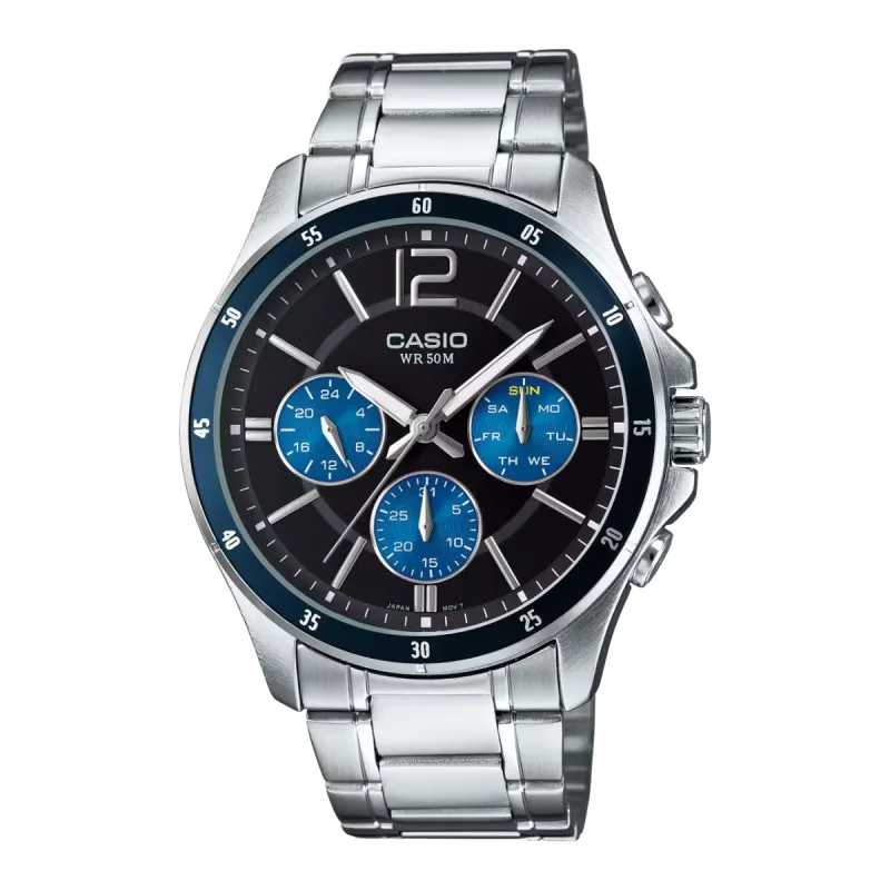 Pánske Hodinky CASIO MTP1374D2AVDF (47MM)