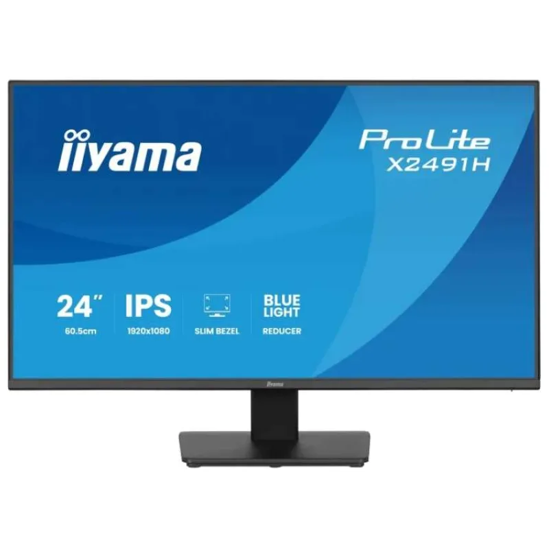iiyama ProLite/X2491H-B1/23,8"/IPS/FHD/120Hz/1ms/Čierna/3R (X2491H-B1)