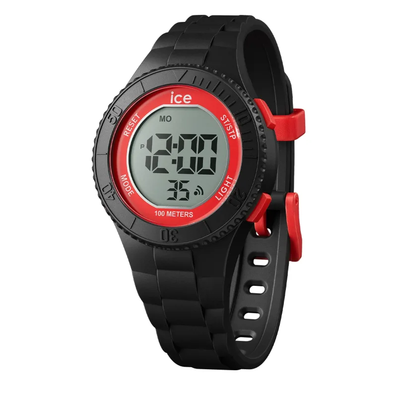Detské hodinky Ice-Watch Ice Digit Black Spider S 021007