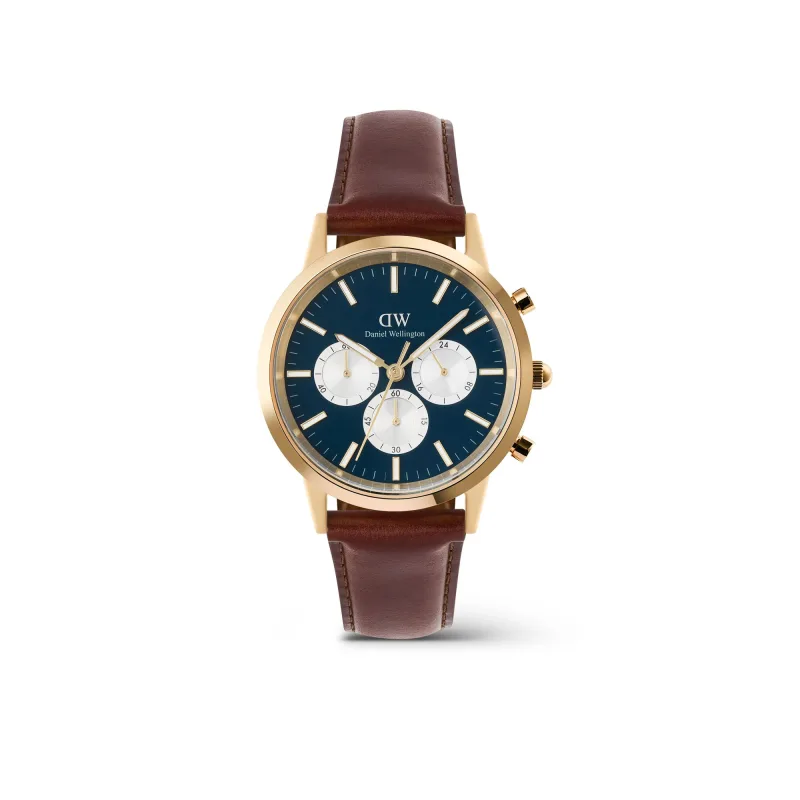 Pánske hodinky Daniel Wellington Iconic Chronograph St Mawes Panda DW00100875
